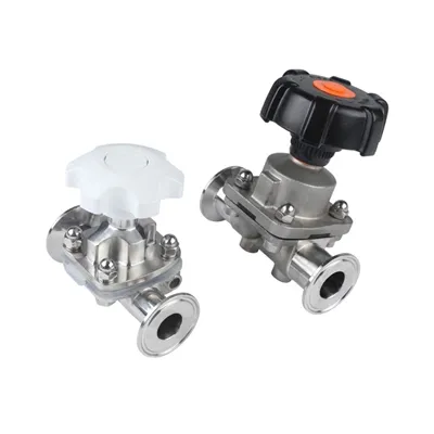 Fitur struktural katup diafragma manual